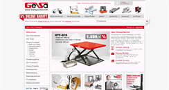 Desktop Screenshot of gesa.at